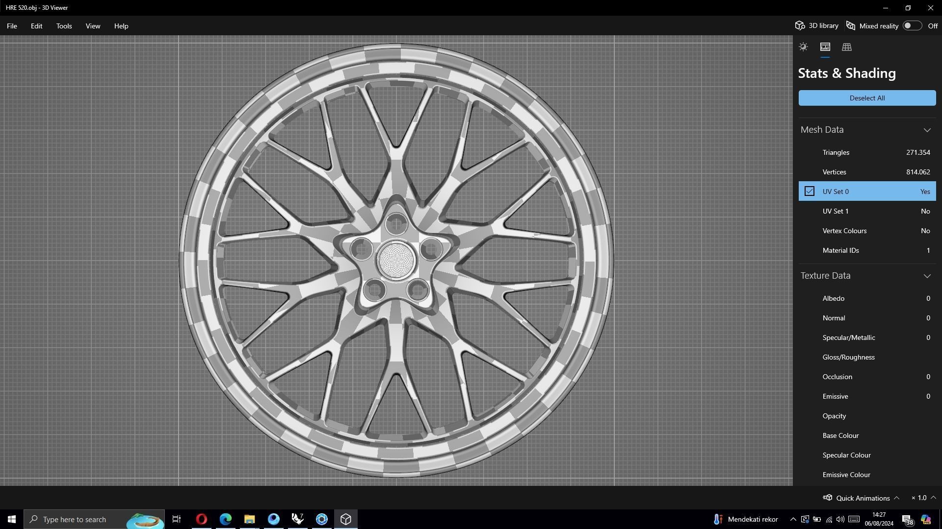HRE 520 Series Wheel 3D model_12