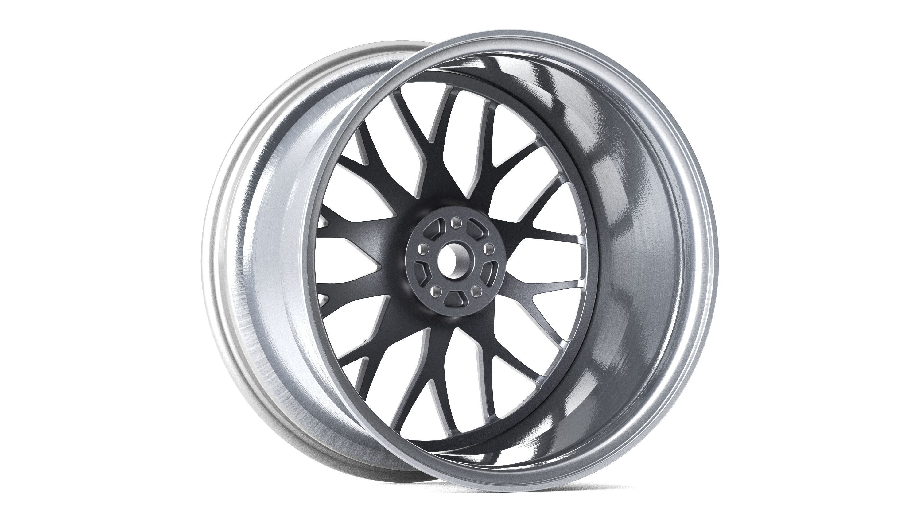 HRE 520 Series Wheel 3D model_9