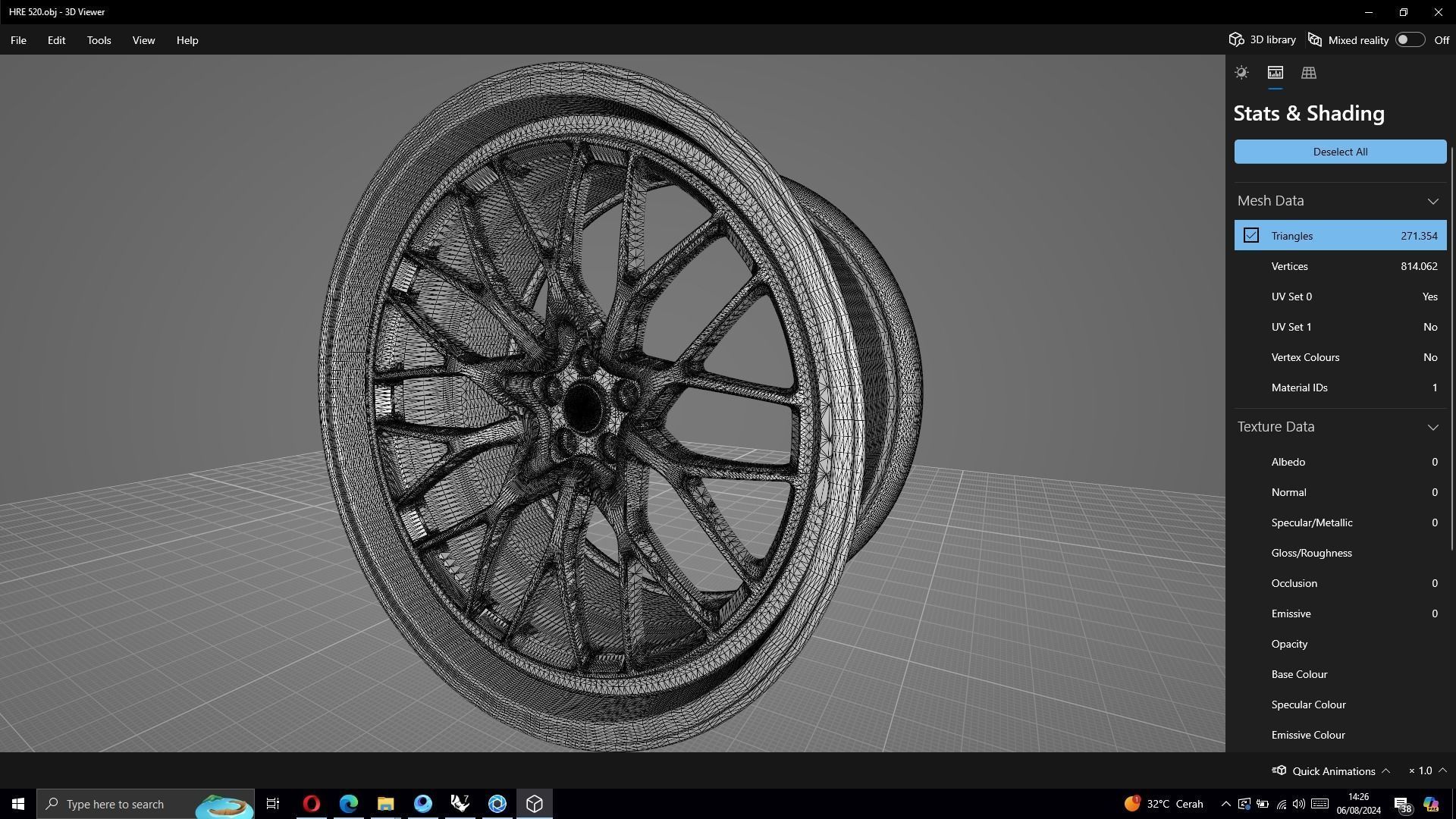 HRE 520 Series Wheel 3D model_10
