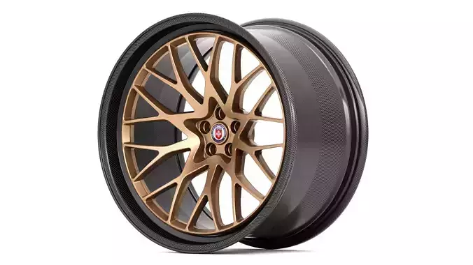 HRE 520 Series Wheel 3D model