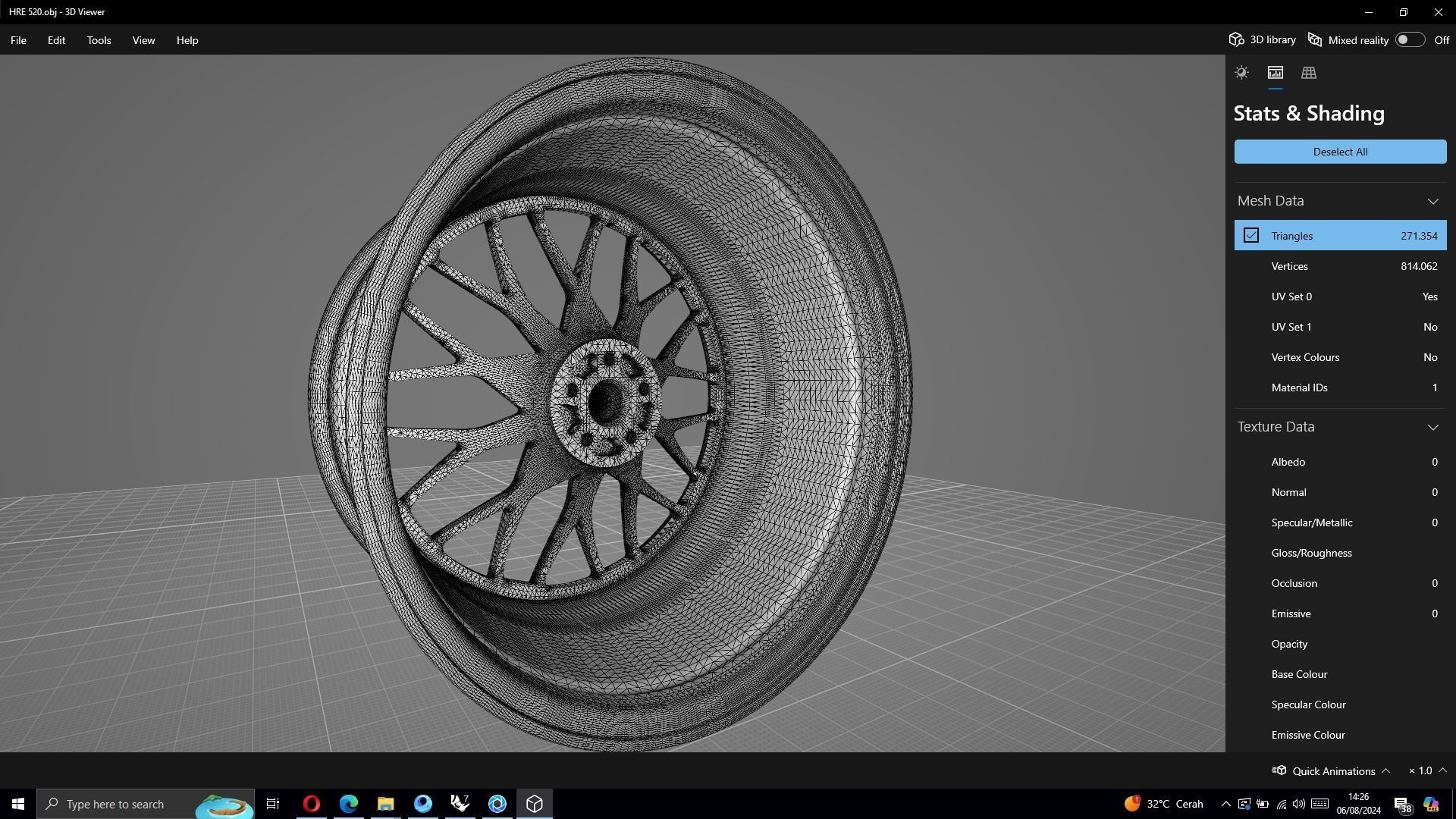 HRE 520 Series Wheel 3D model_11