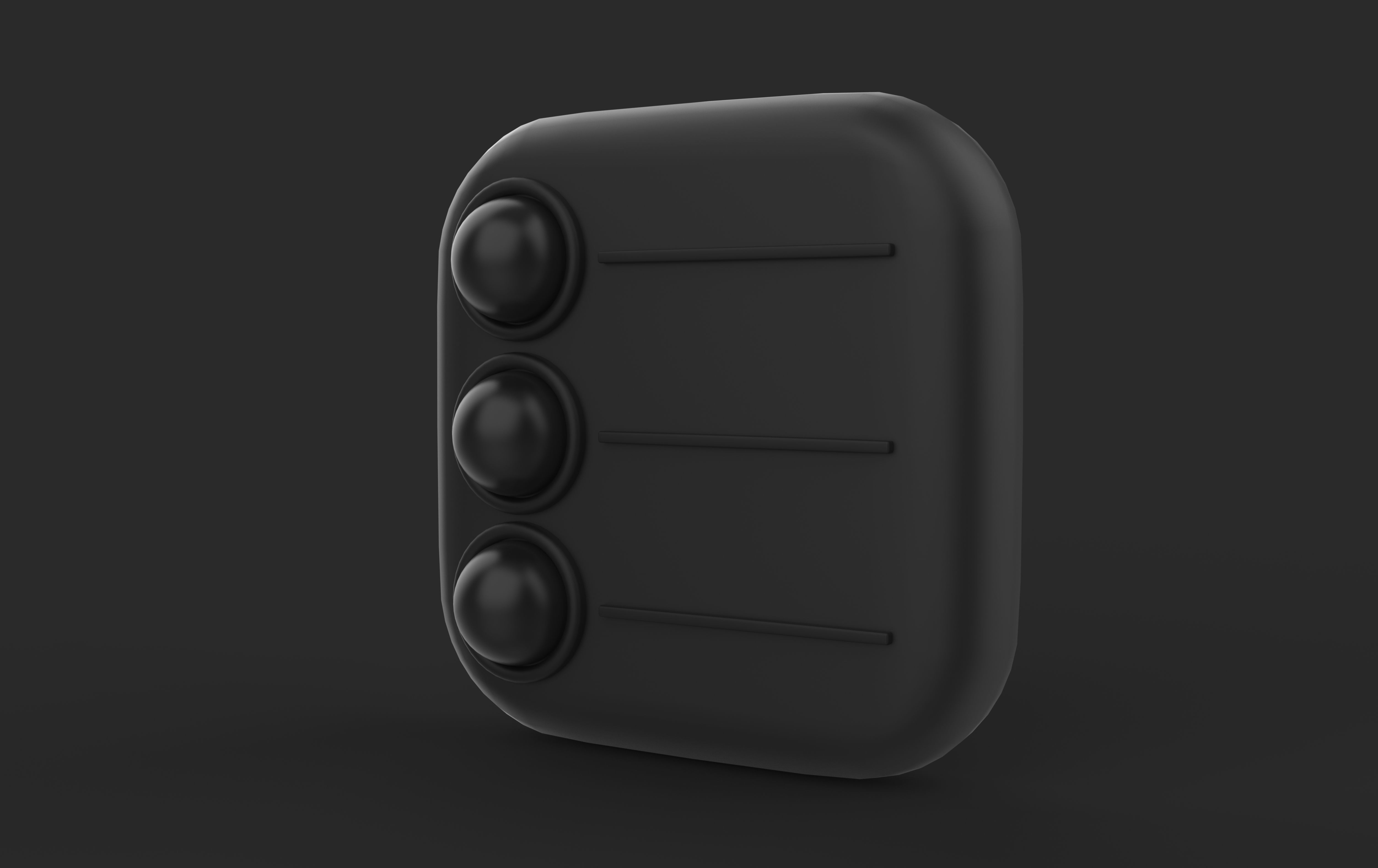 Reminders icon 3D model_2