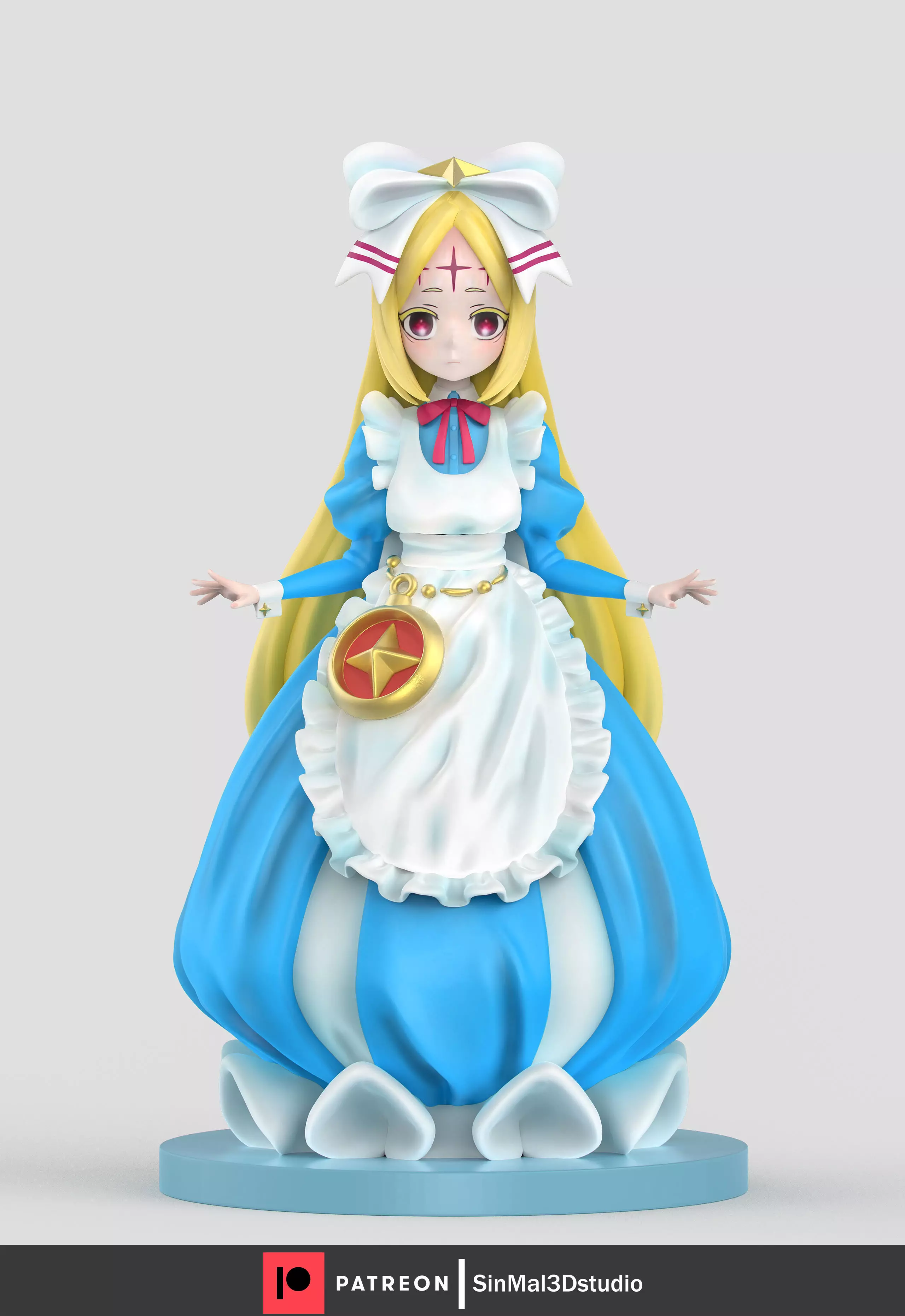 Alice - gushing over magical girls 3D print model_0