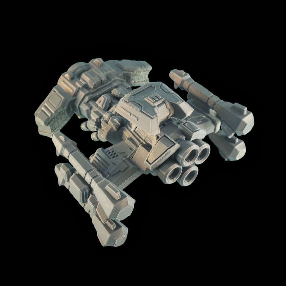 STARCRAFT 2 BATTLECRUISER- TERRAN 3D print model_6