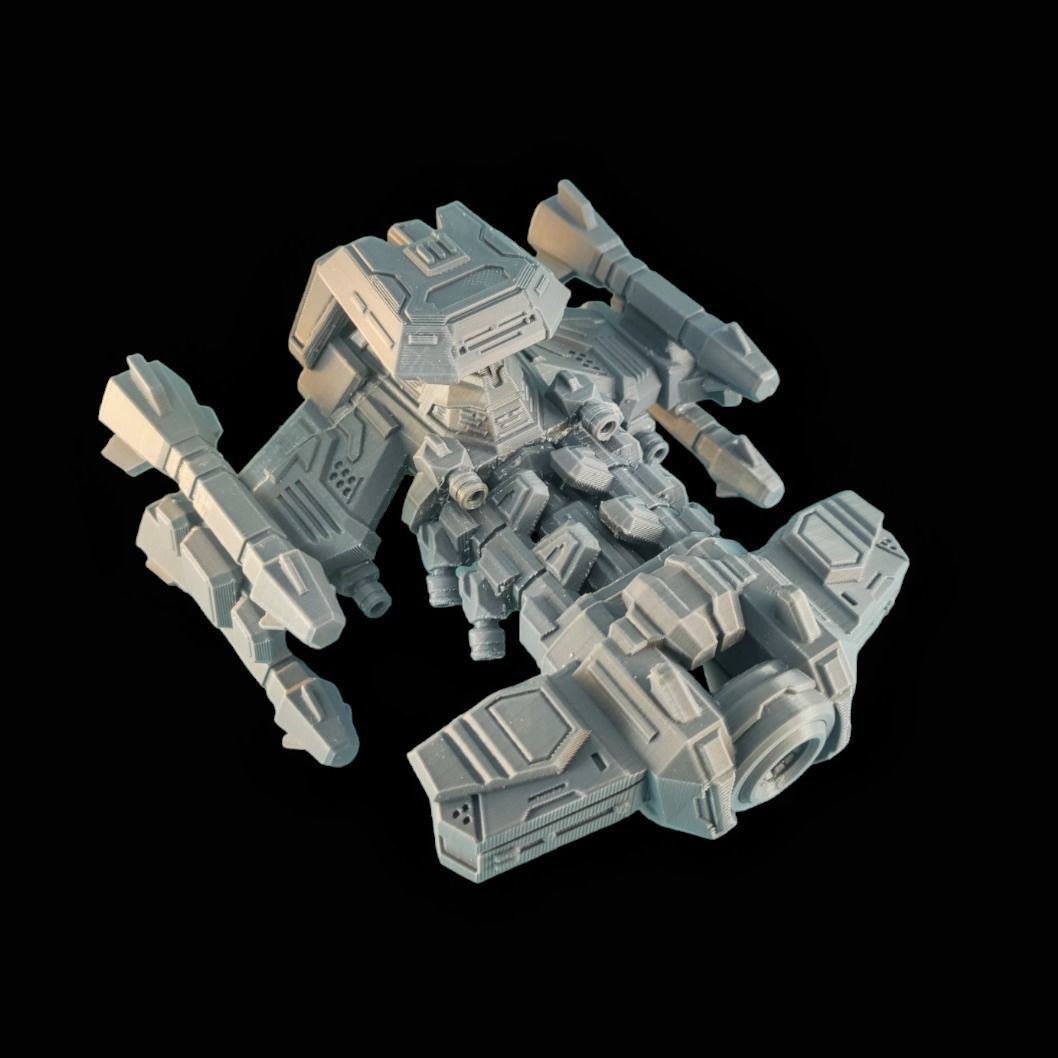 STARCRAFT 2 BATTLECRUISER- TERRAN 3D print model_4
