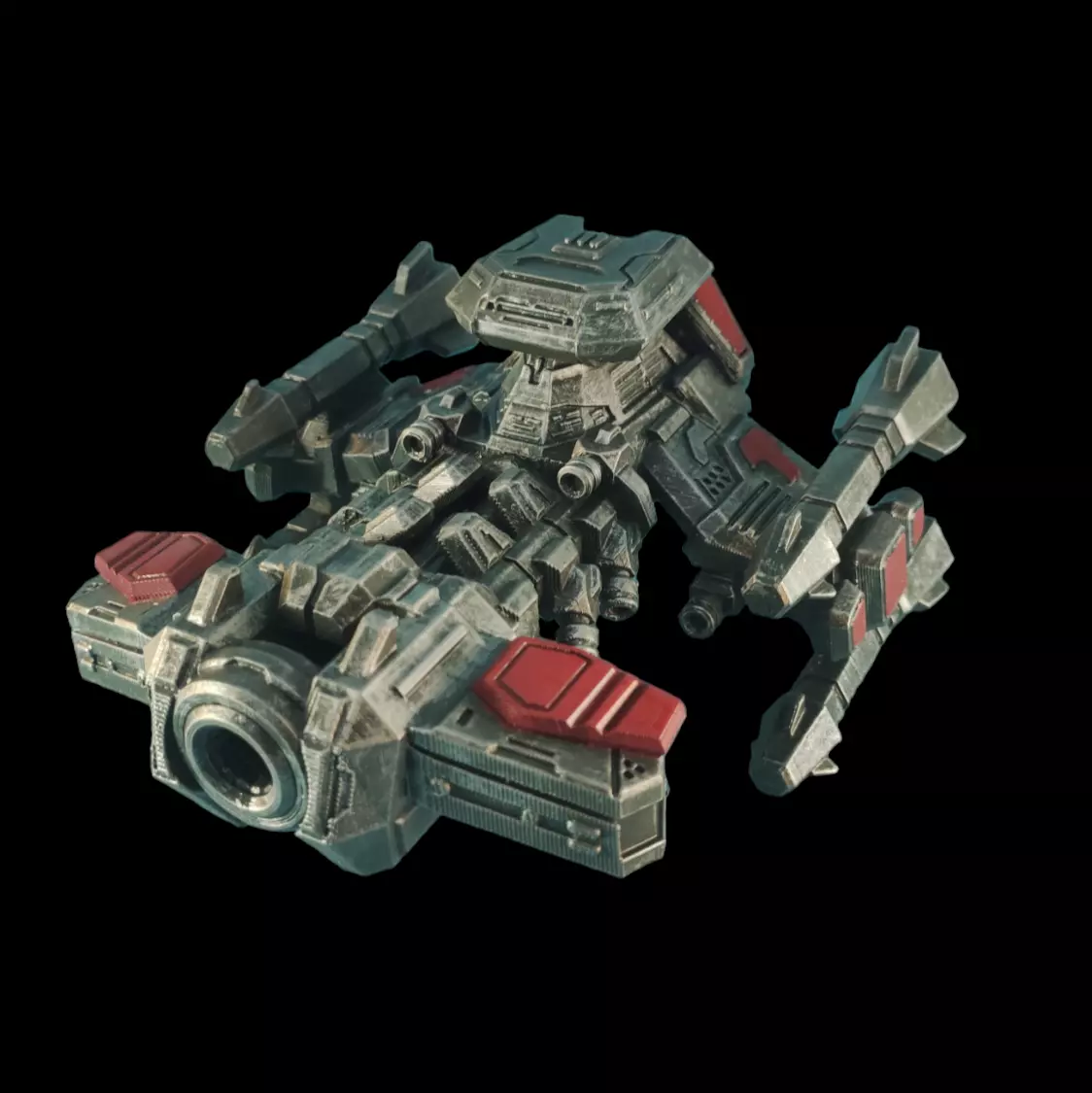 STARCRAFT 2 BATTLECRUISER- TERRAN 3D print model_0