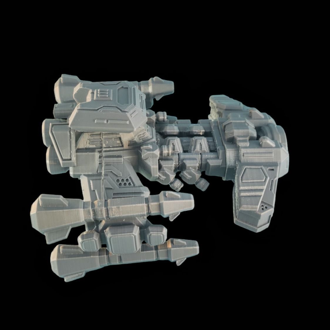 STARCRAFT 2 BATTLECRUISER- TERRAN 3D print model_5
