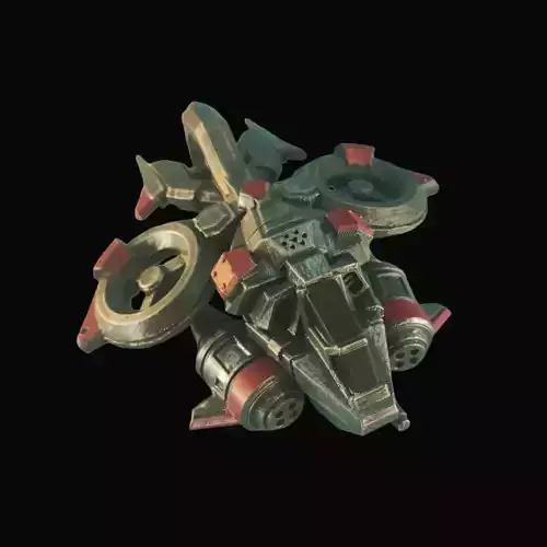 Starcraft 2 Banshee 3D print model