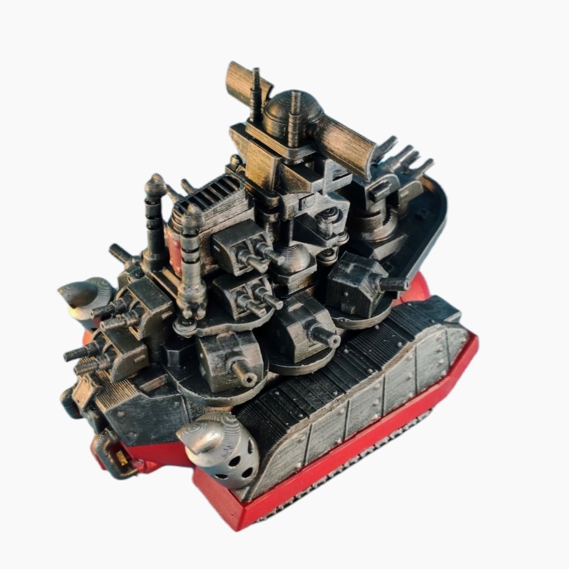 Metal Slug Big Shiee - Land Battleship Chibi Version 3D print model_2