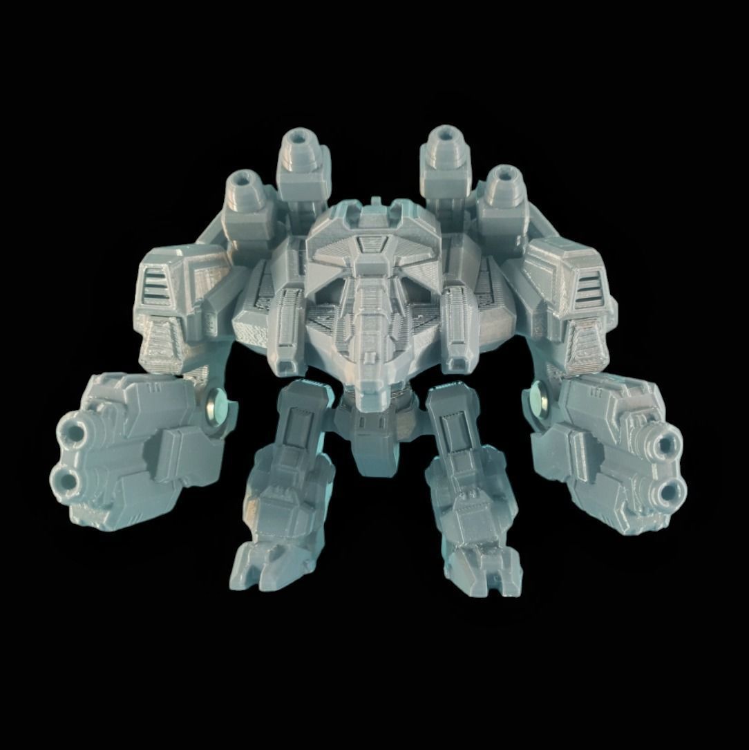 Articulated Starcraft 2 Thor 3D print model_1