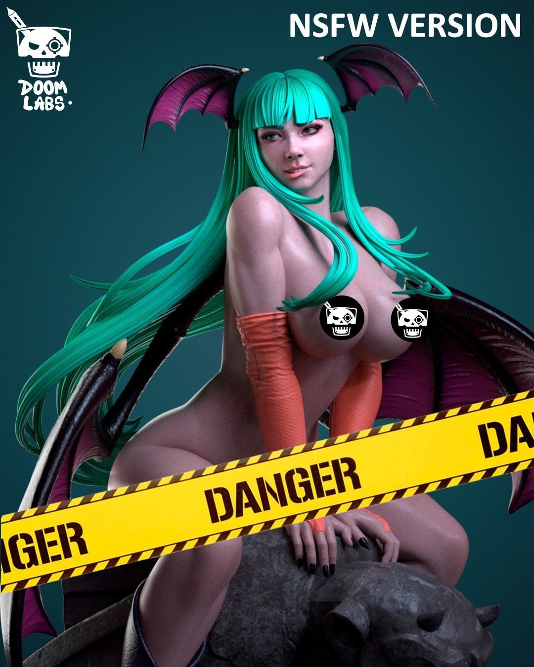 Morrigan Fanart 3D print model_4
