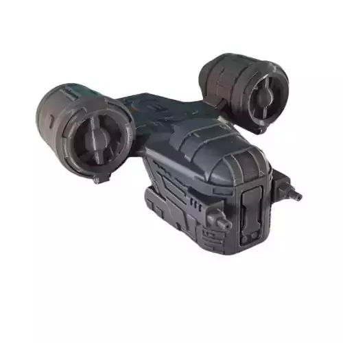 Razor Crest Chibi version