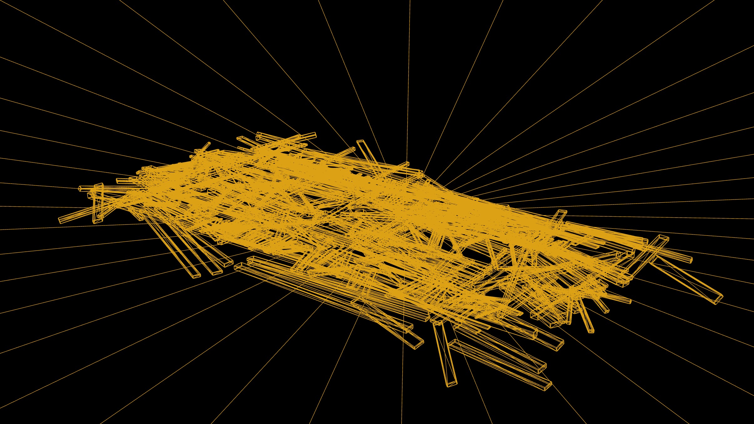 Wooden  Ruins 01 3D model_10