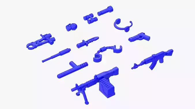 Lego Weapon Collections