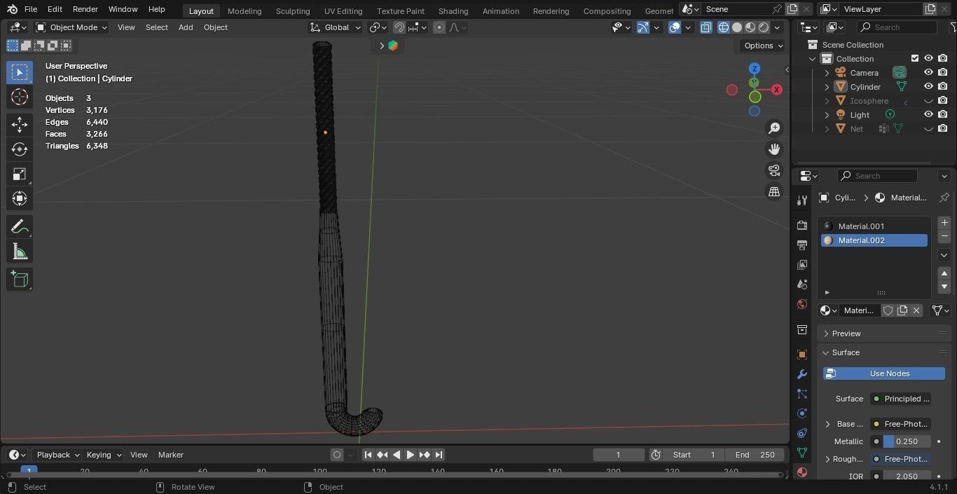 HOCKEY Free low-poly 3D model_13