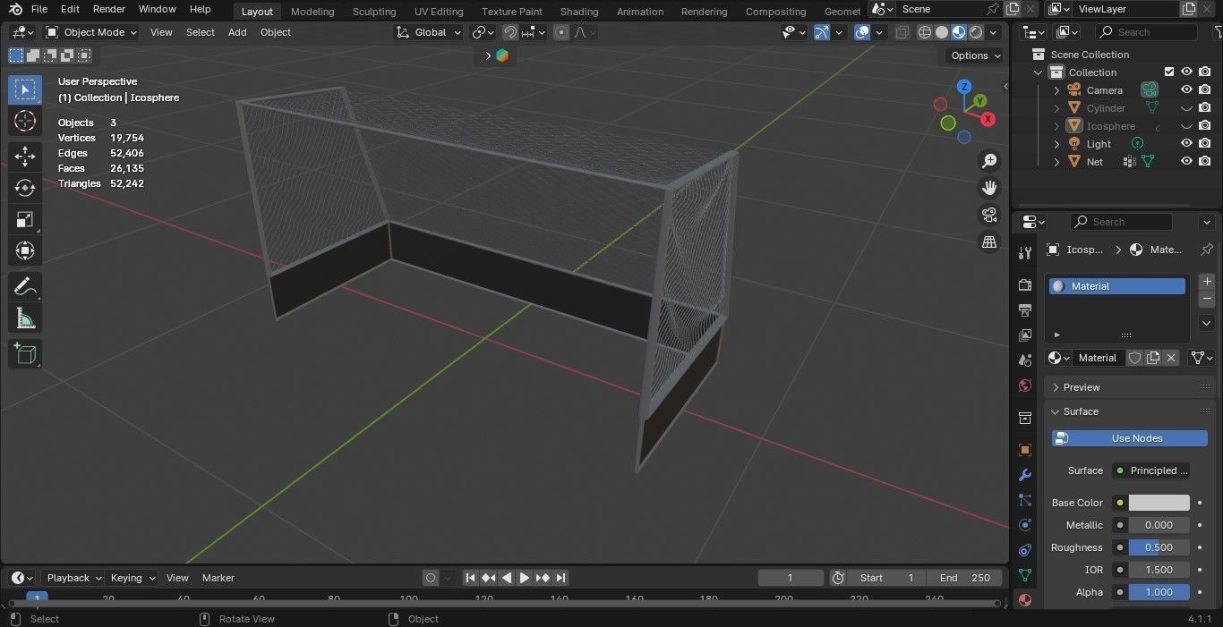 HOCKEY Free low-poly 3D model_15