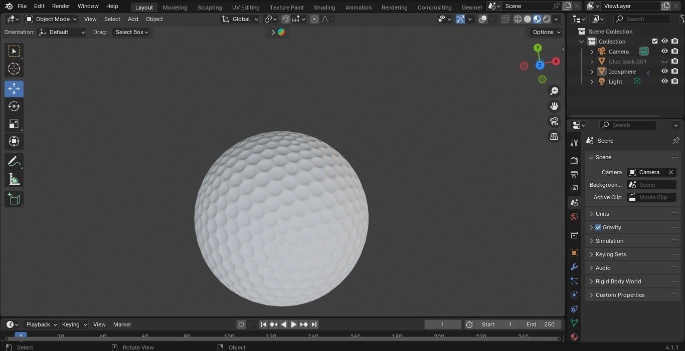 HOCKEY Free low-poly 3D model_2