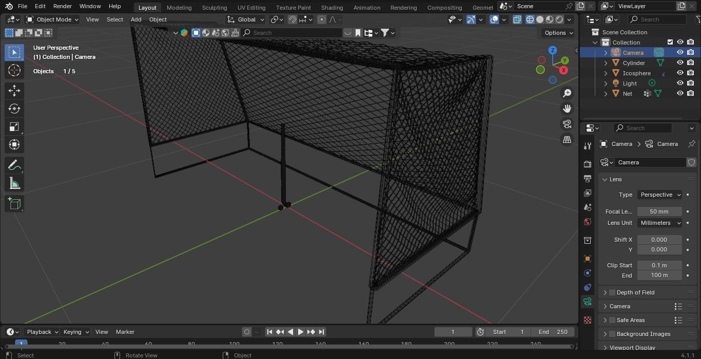 HOCKEY Free low-poly 3D model_5