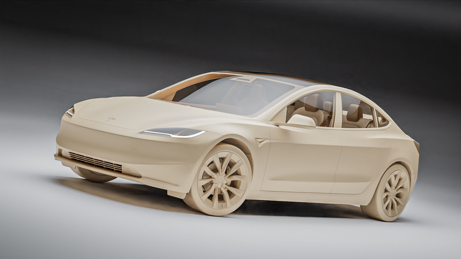 Tesla Model 3 2024 3D model_15