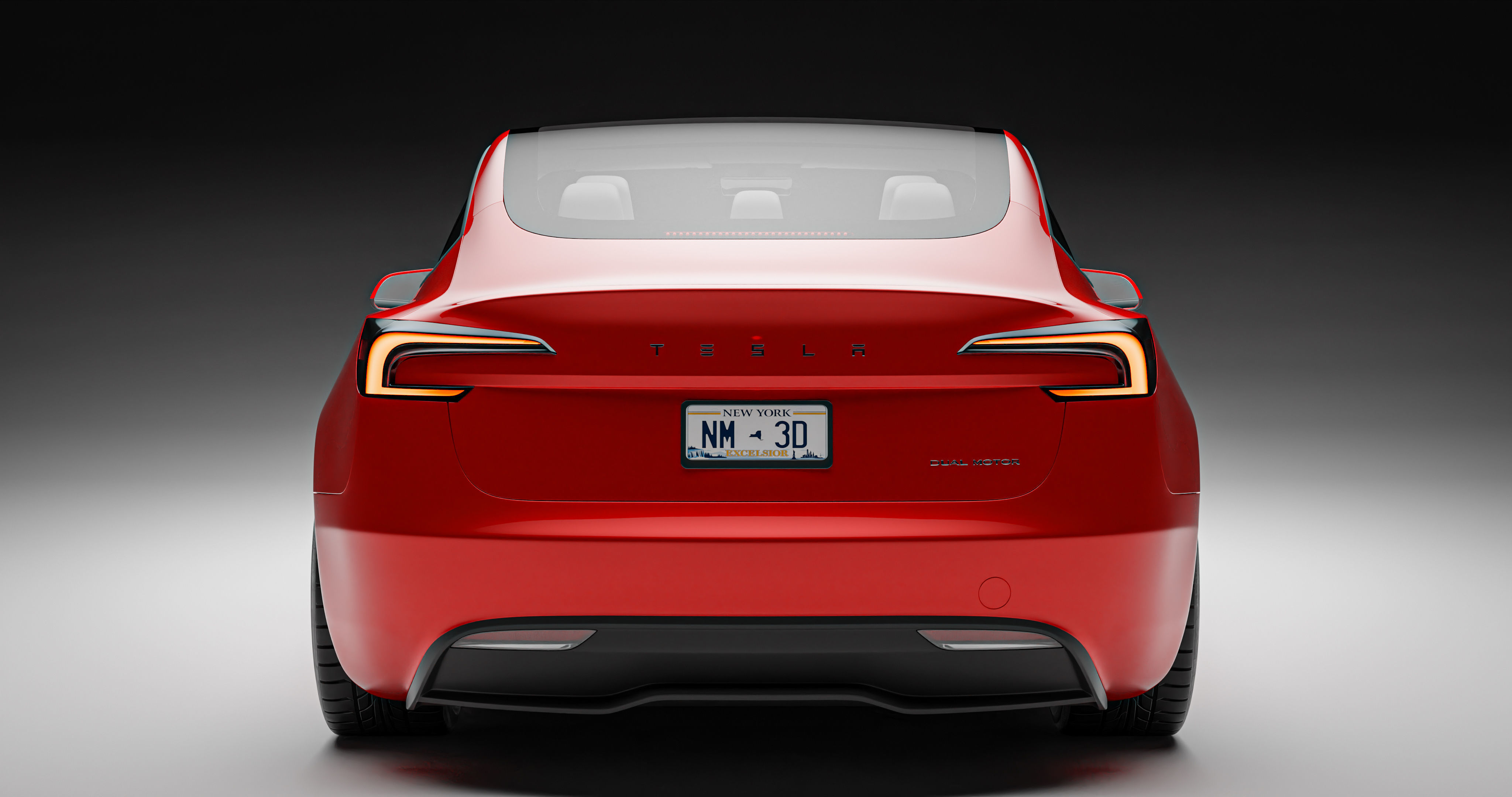 Tesla Model 3 2024 3D model_9