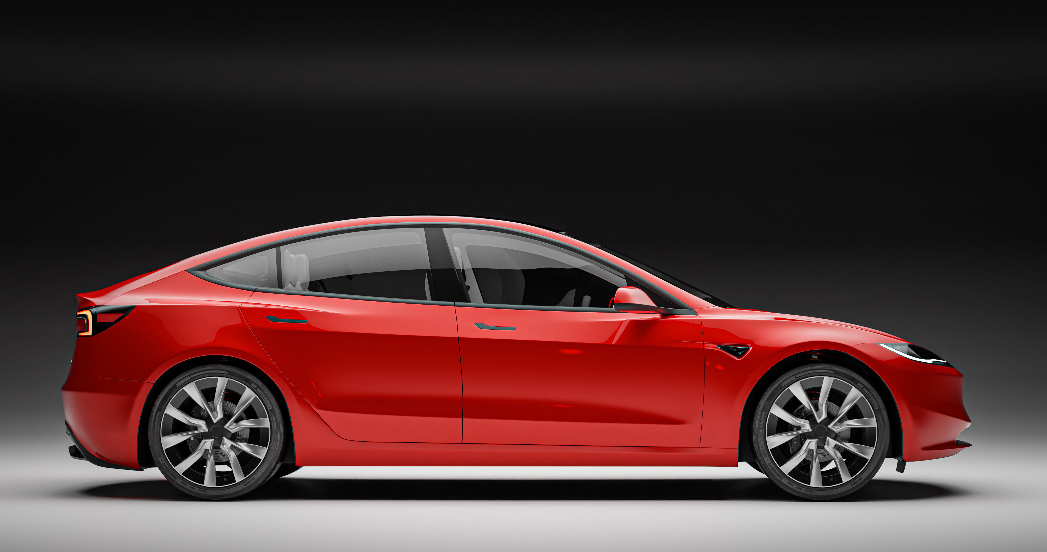 Tesla Model 3 2024 3D model_5