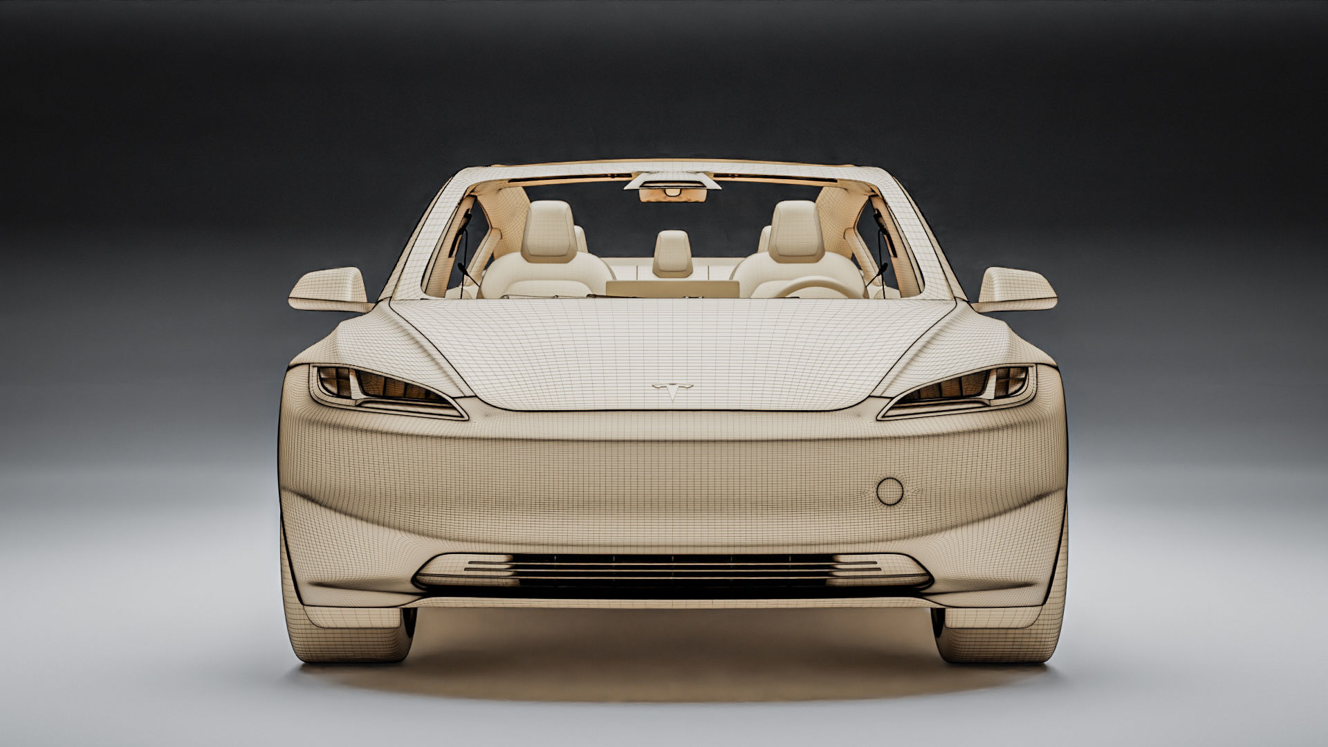 Tesla Model 3 2024 3D model_32