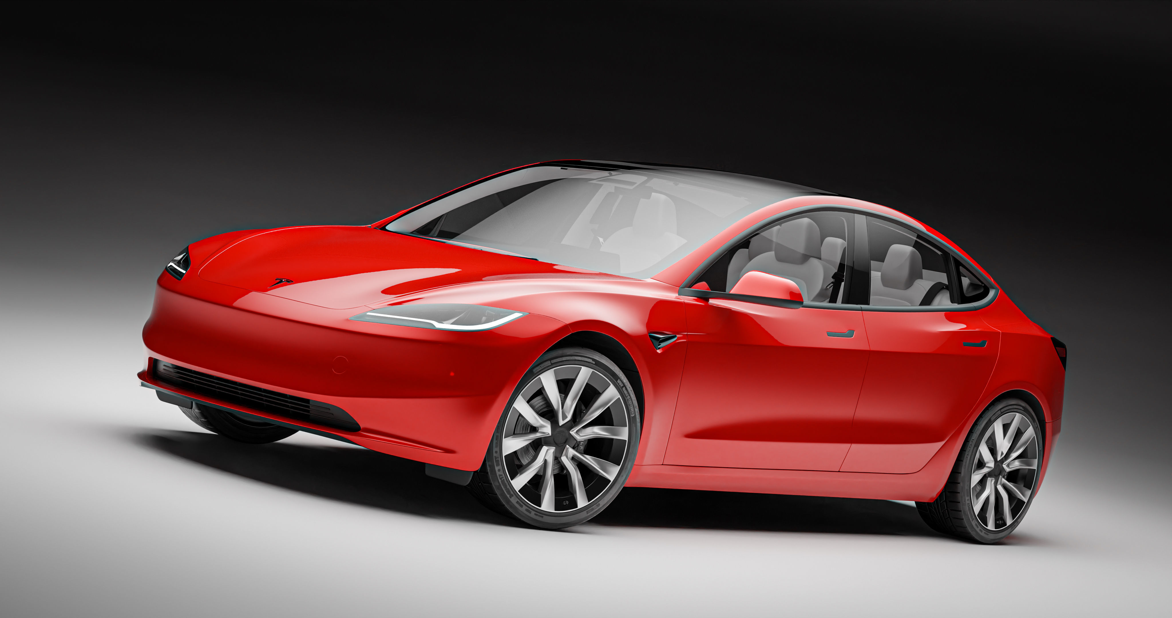Tesla Model 3 2024 3D model_3