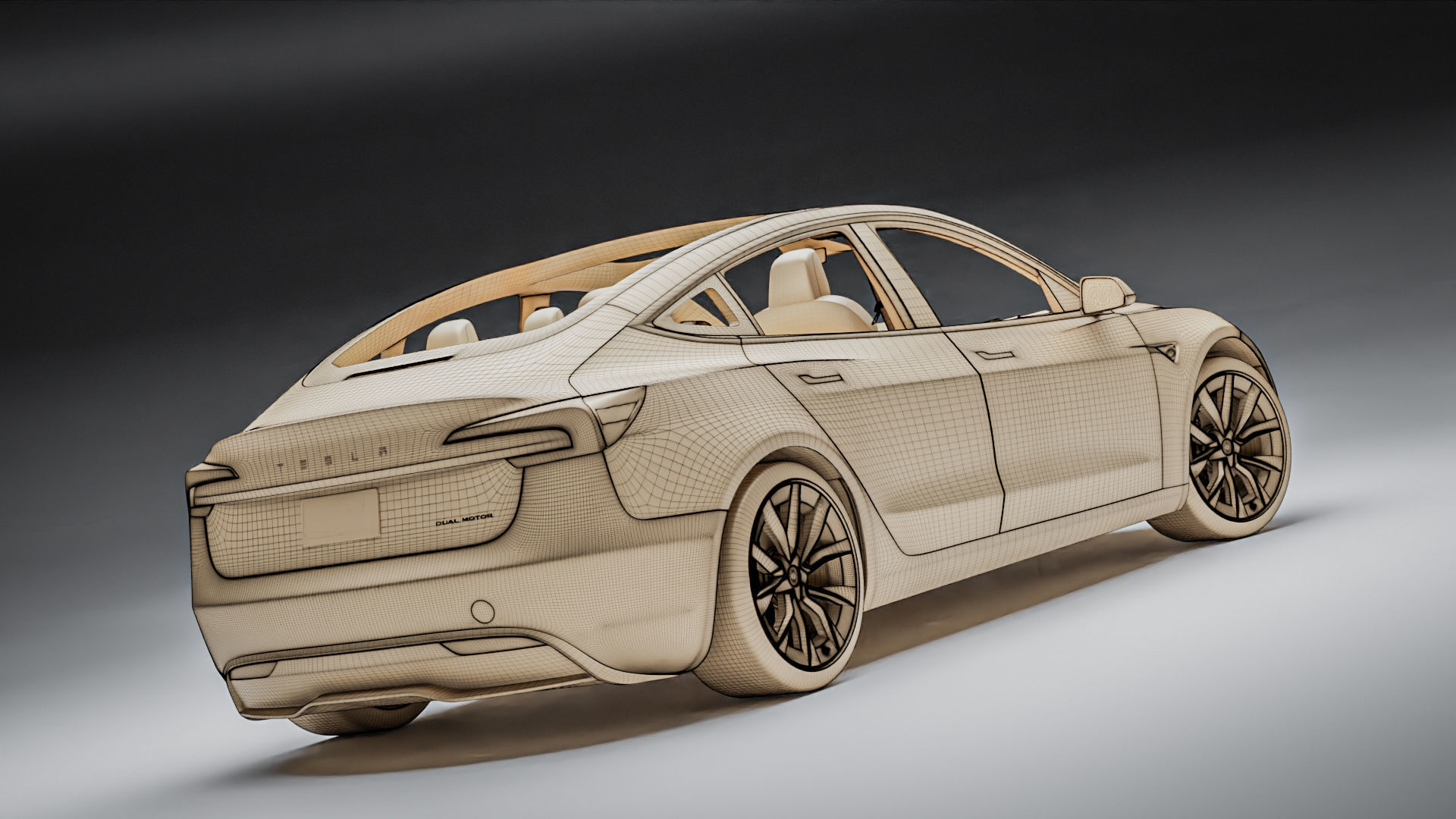 Tesla Model 3 2024 3D model_28