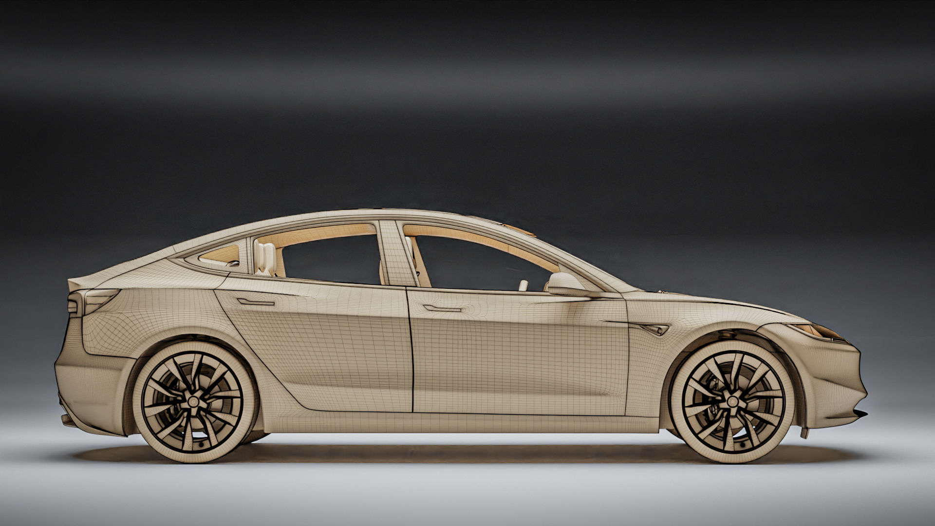 Tesla Model 3 2024 3D model_29