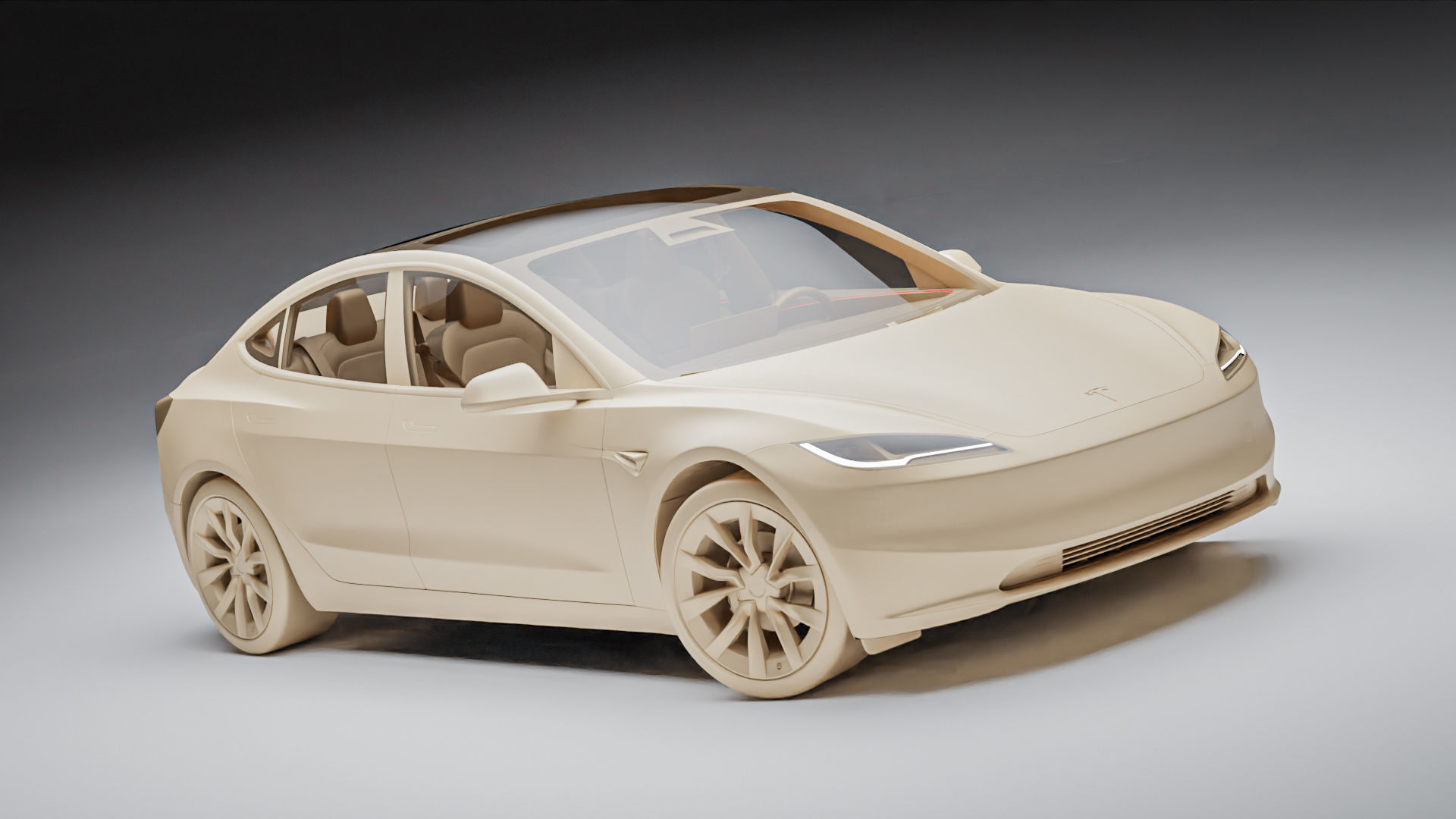Tesla Model 3 2024 3D model_14