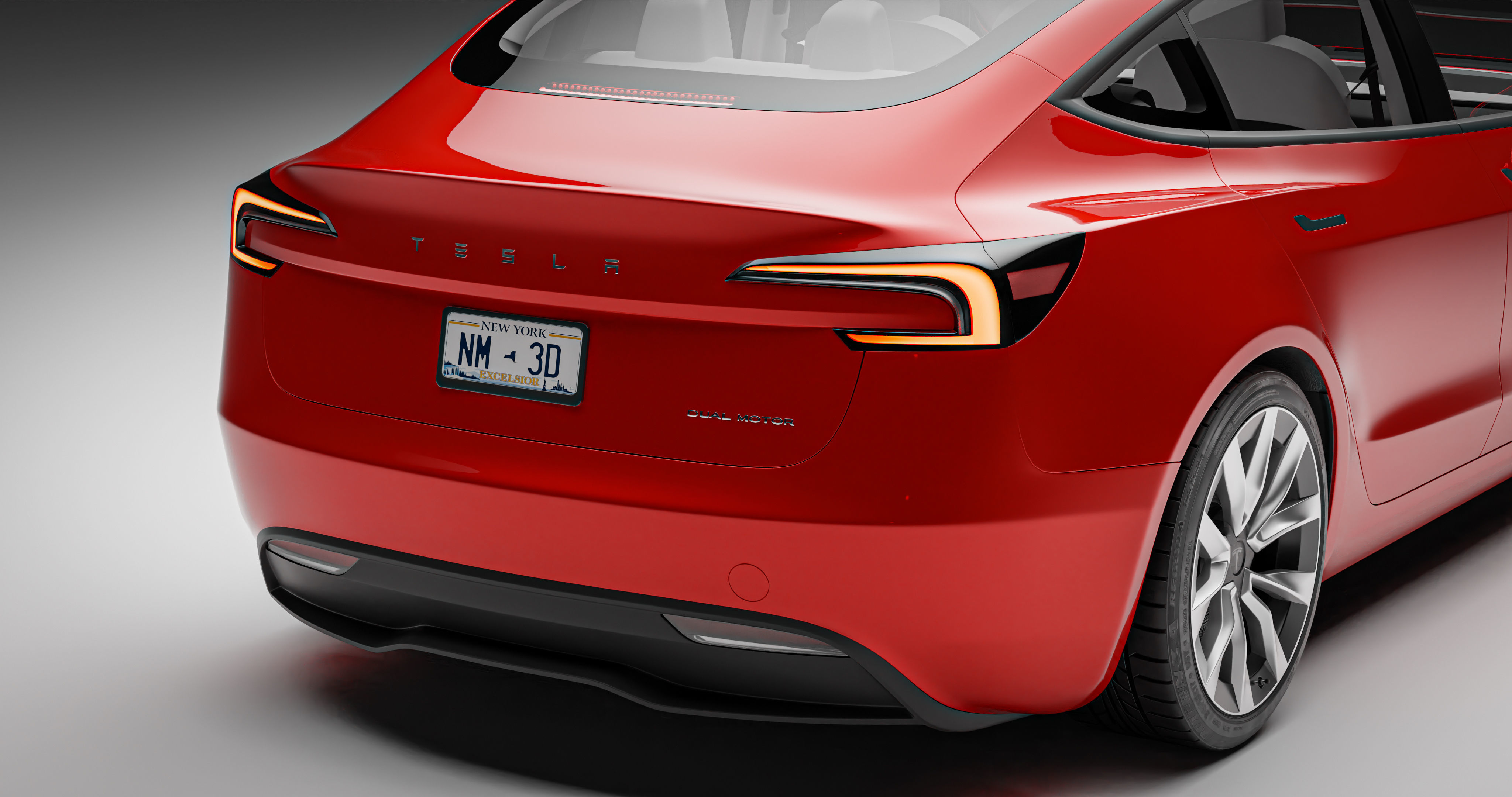 Tesla Model 3 2024 3D model_7