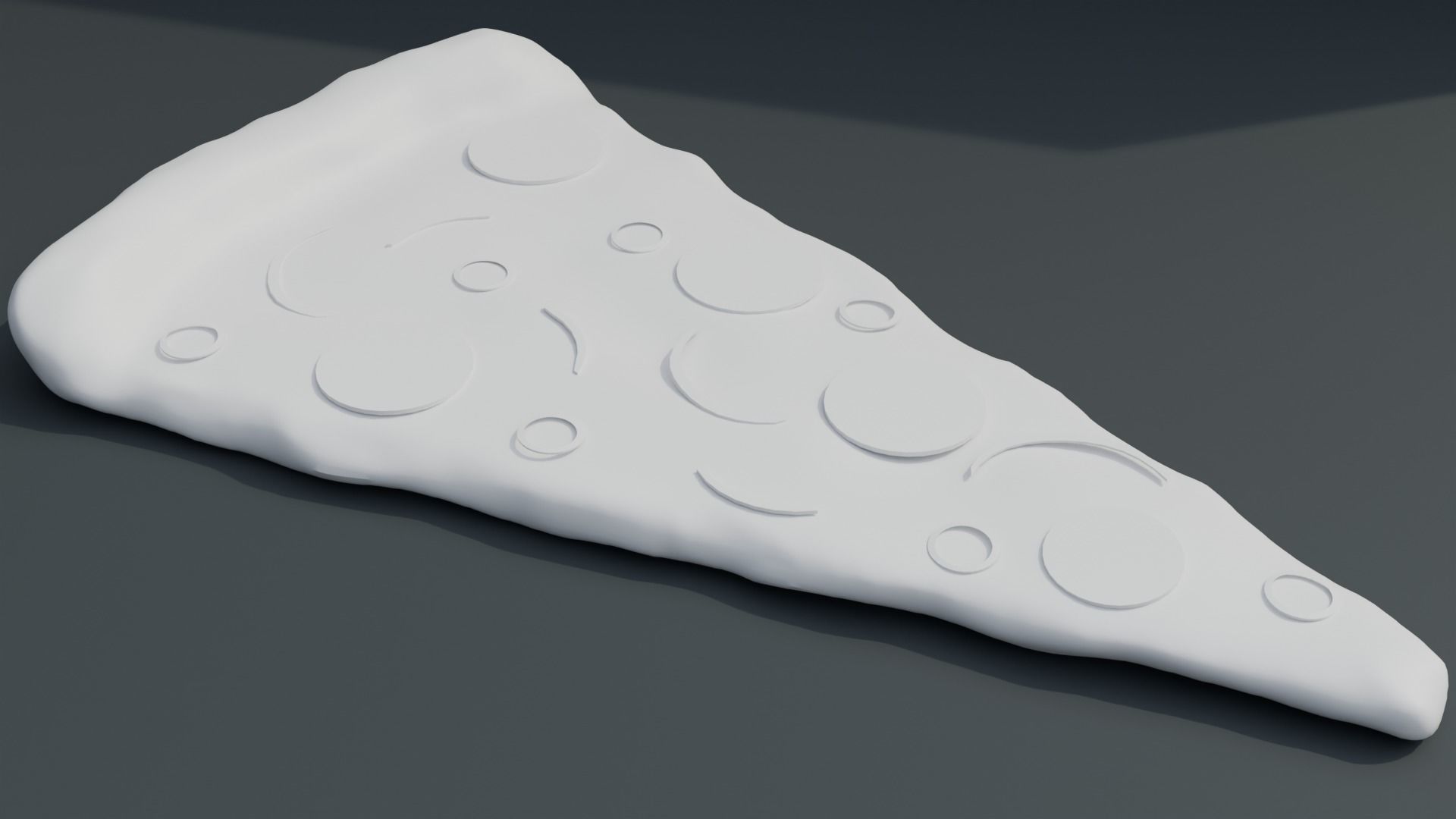 Slice of Pizza 3D model_7
