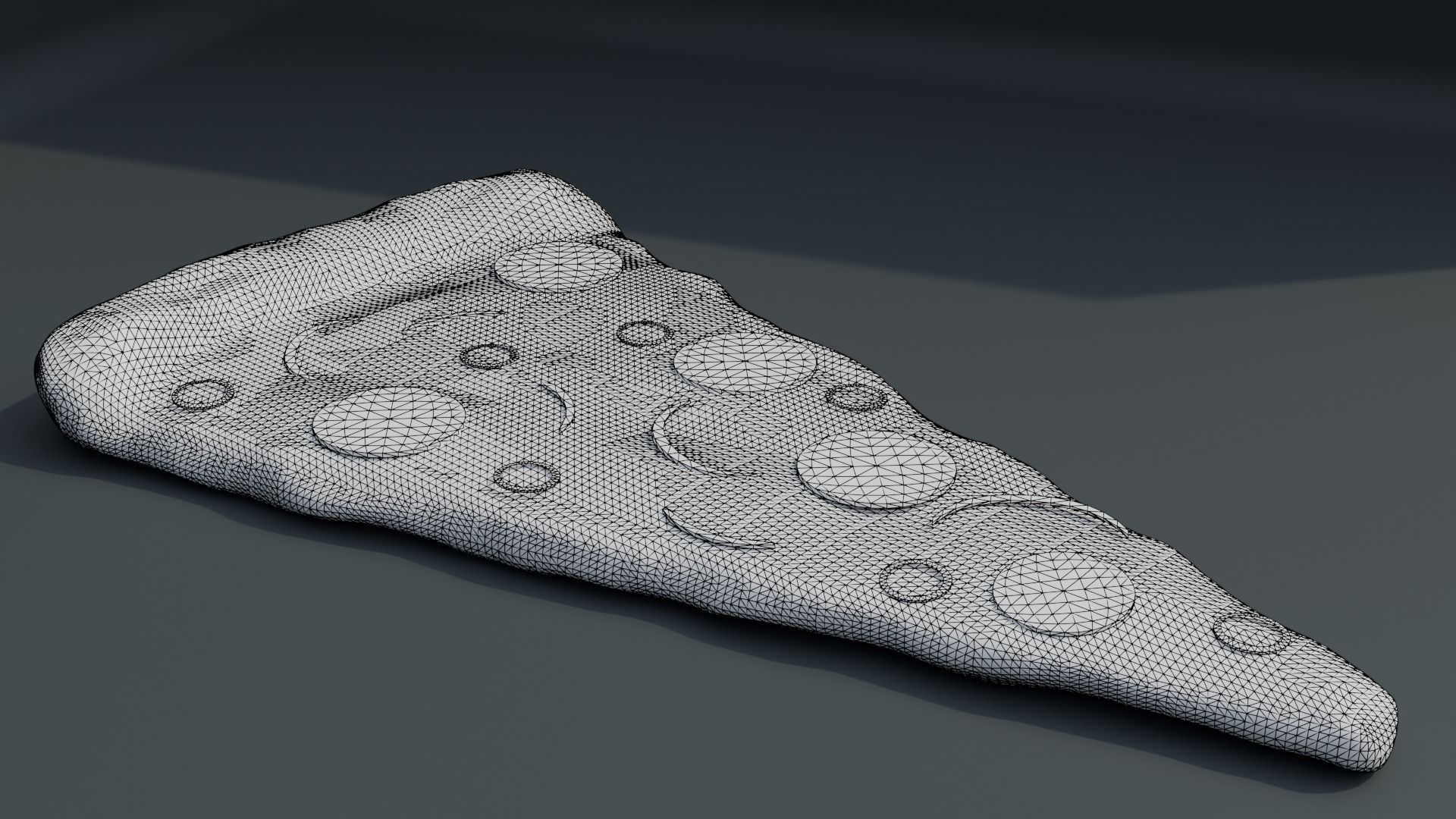 Slice of Pizza 3D model_9