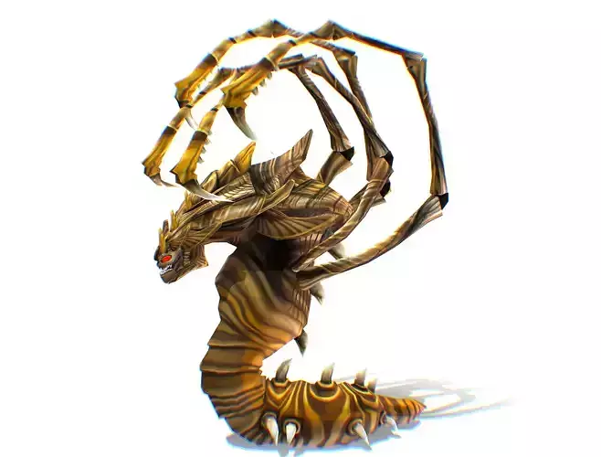 Animated Monster Snake Lizard Reptile Bug