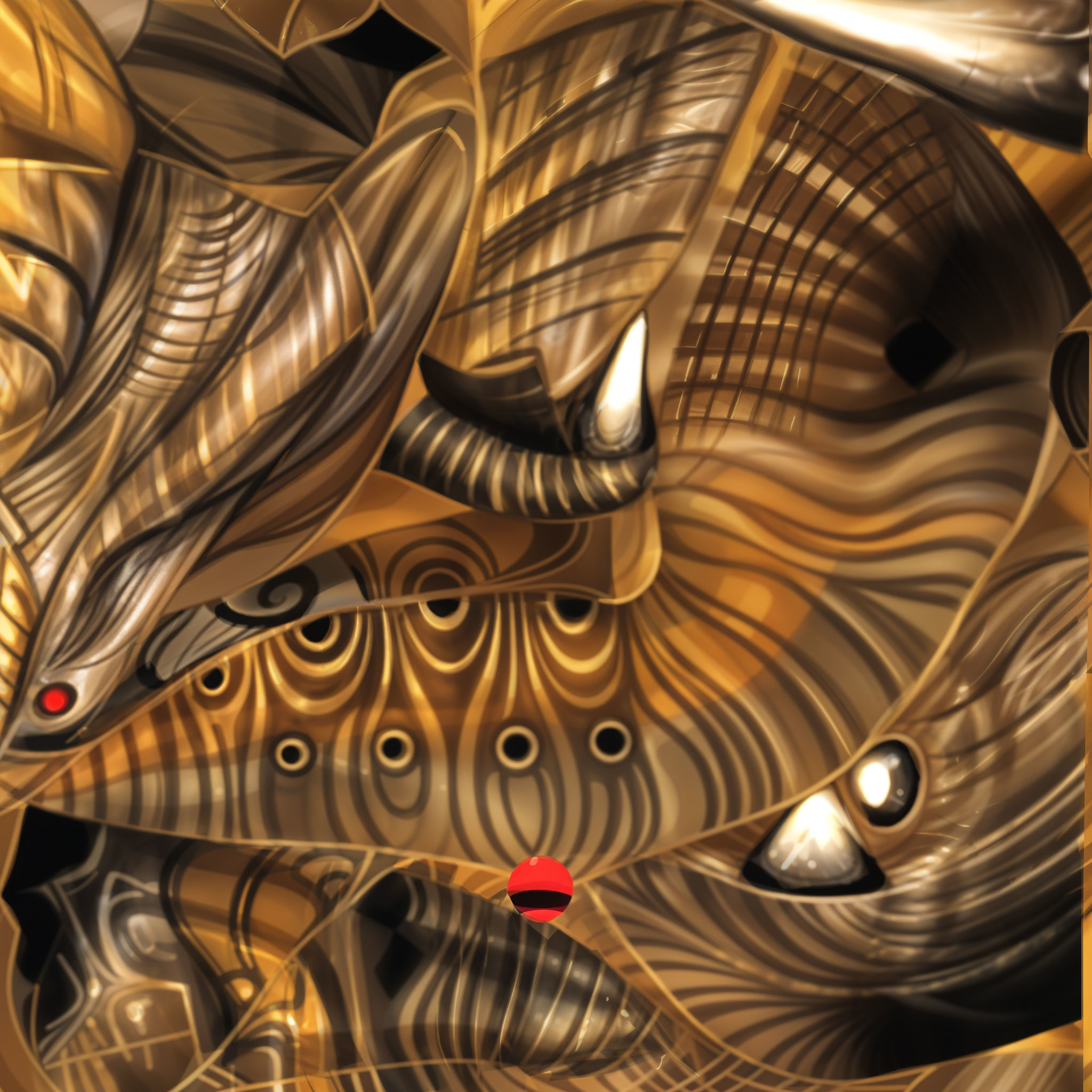 Animated Monster Snake Lizard Reptile Bug Low-poly 3D model_40