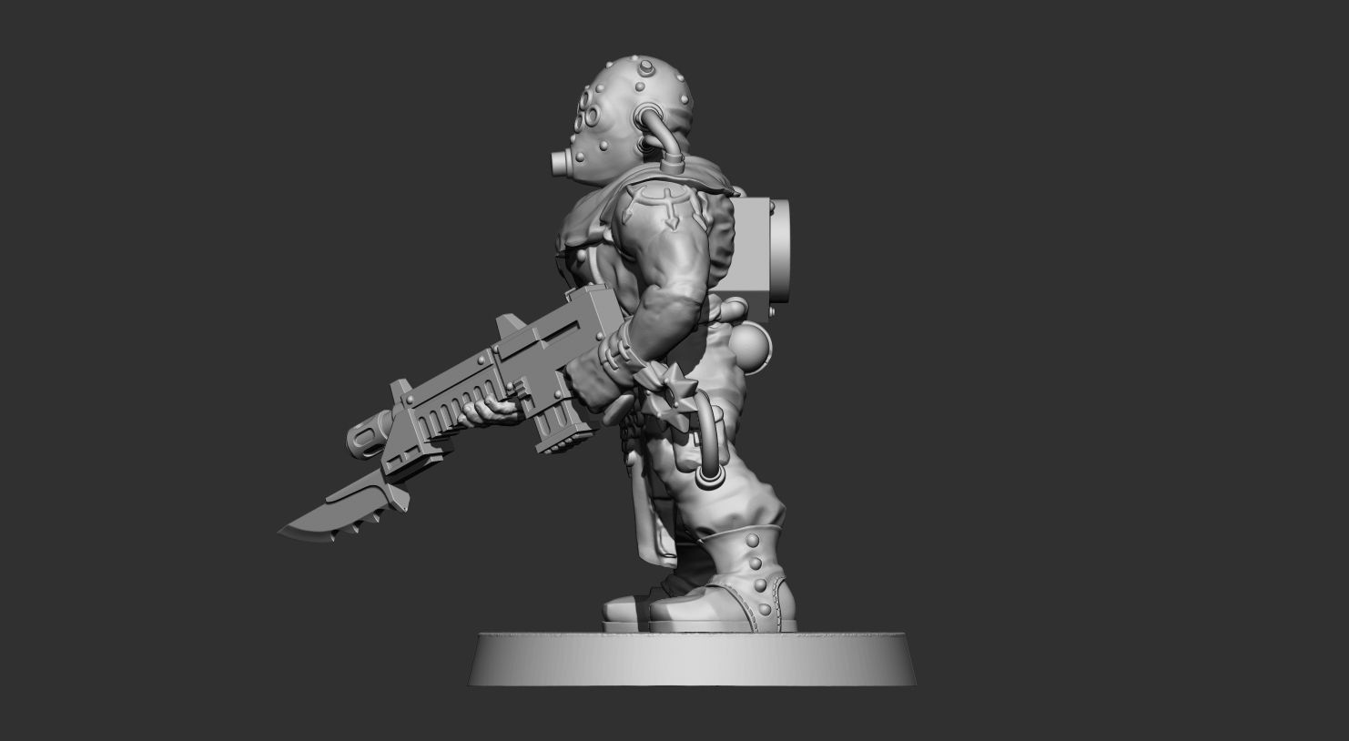 CHAOS CULTISTS 9 3D print model_6