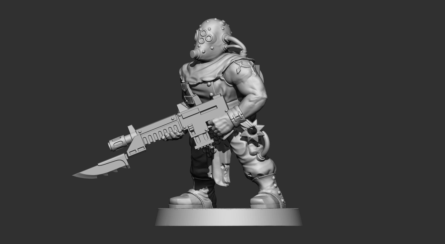 CHAOS CULTISTS 9 3D print model_64