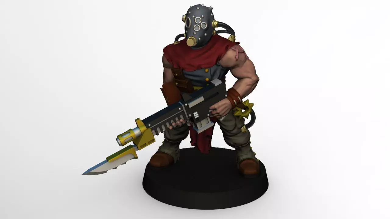 CHAOS CULTISTS 9 3D print model_0