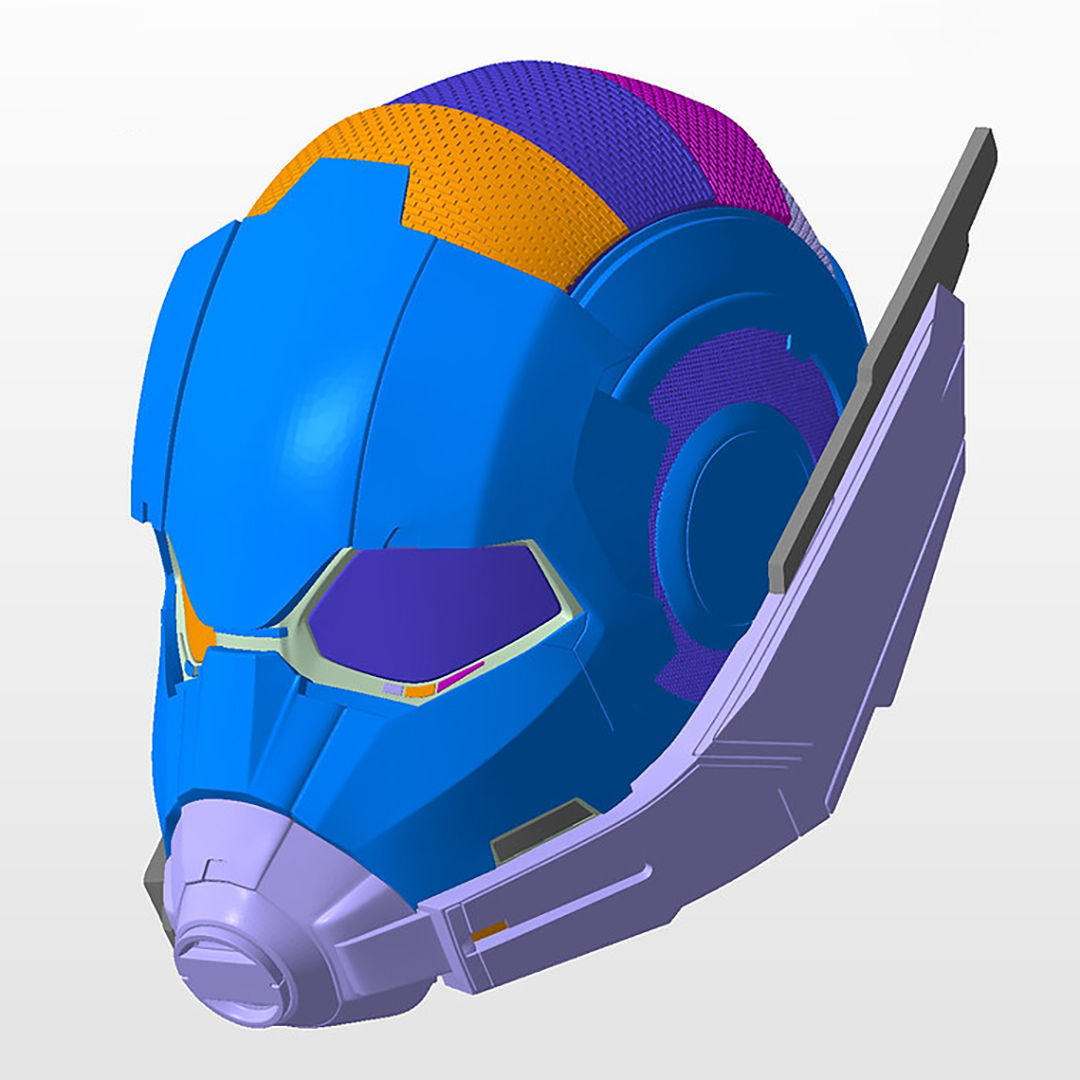 AntMan Helmet Civil War 3D Print Model 3D print model_4