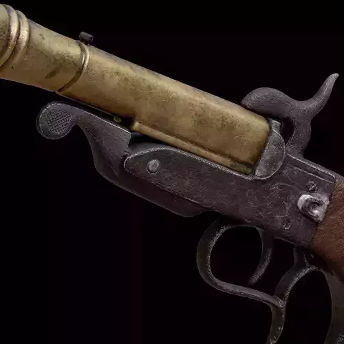 Hammer Pinfire Blunderbuss Pistol