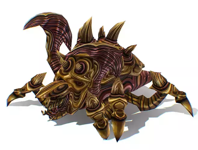 Animated Monster Creature Bug Turtle