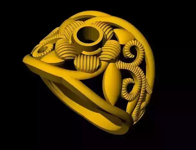 Diamond Ring 3dm file