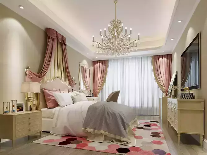Small European children room