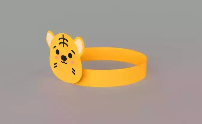 Paper Tiger Headband