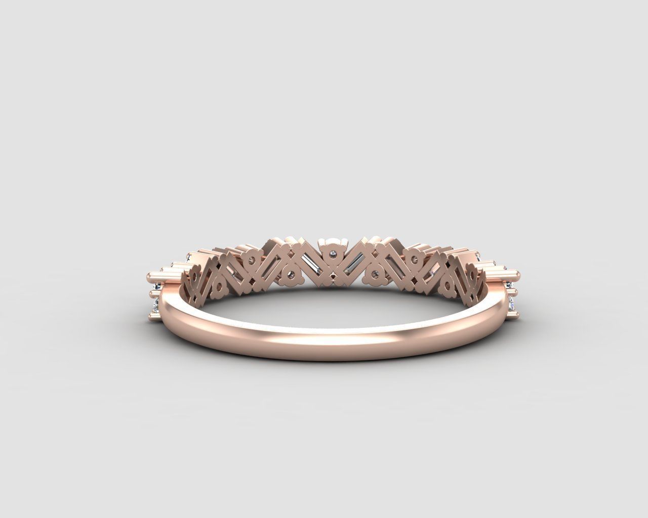 Minimal lightweight budget Ring 124-MW 3D print model_7