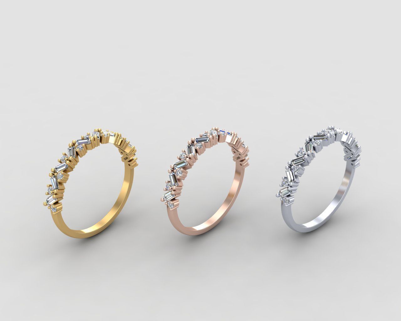 Minimal lightweight budget Ring 124-MW 3D print model_10