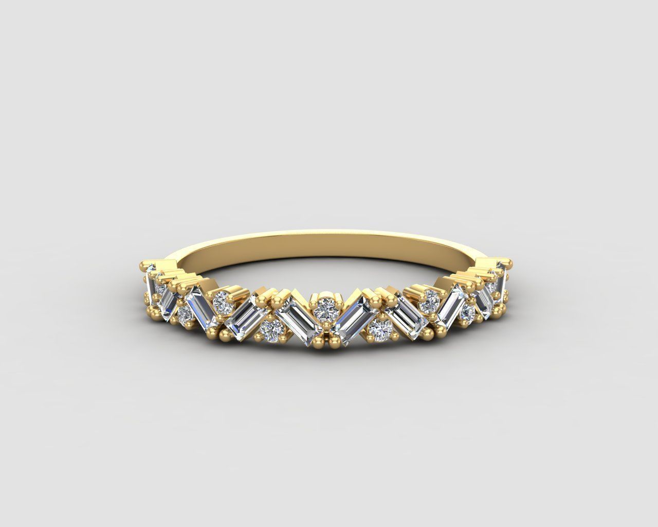 Minimal lightweight budget Ring 124-MW 3D print model_26
