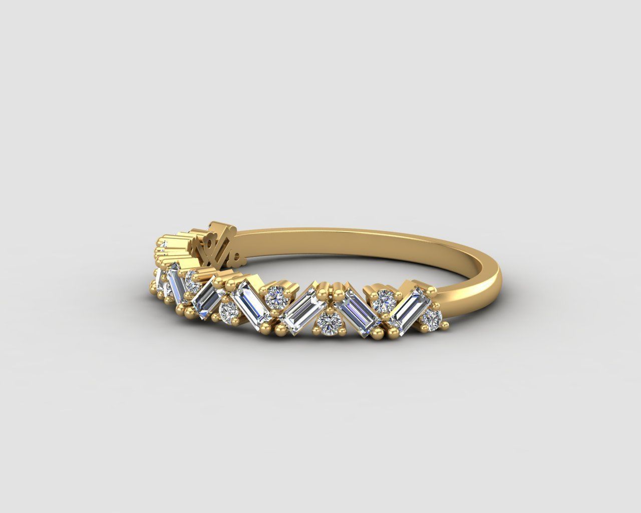 Minimal lightweight budget Ring 124-MW 3D print model_28