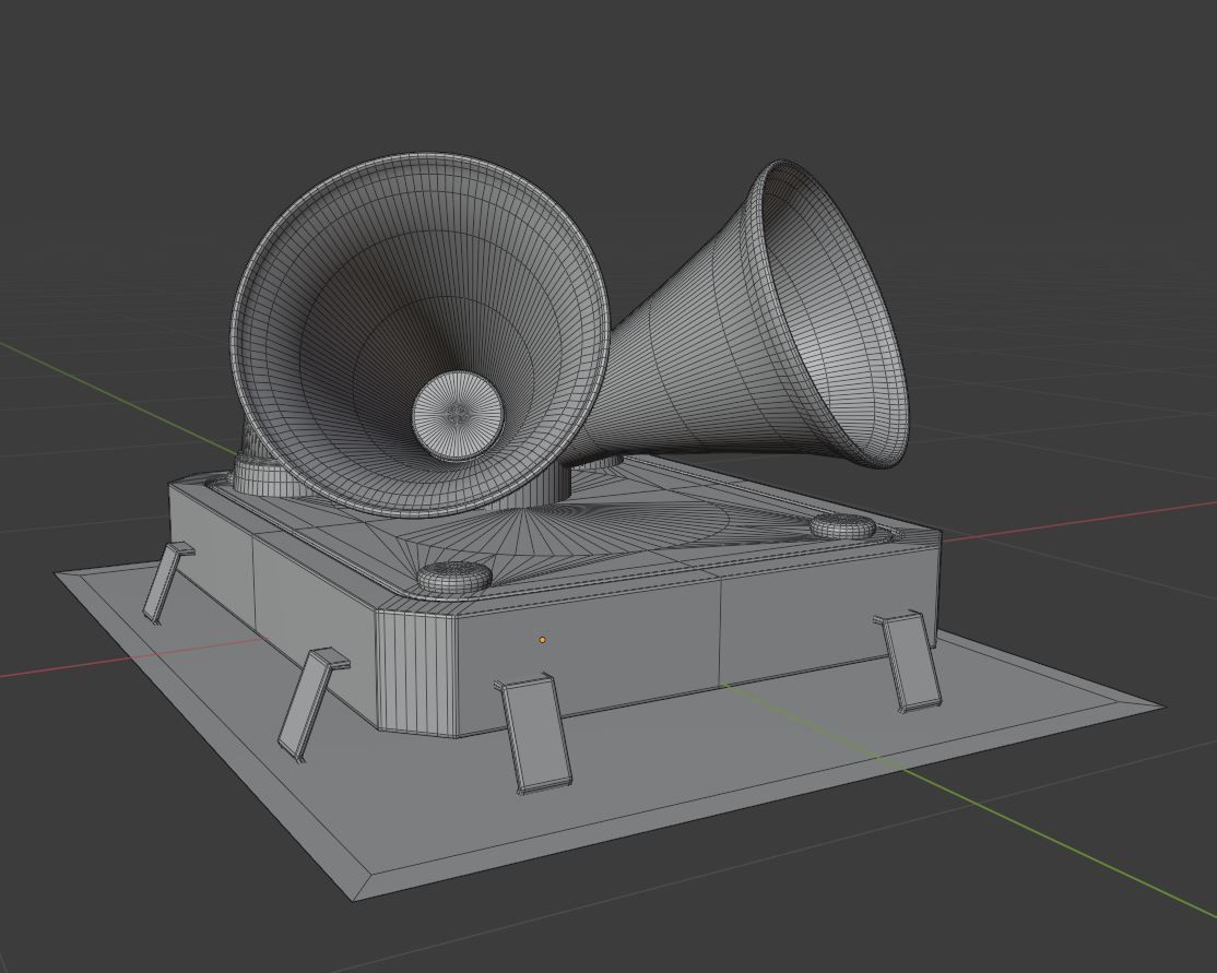 Siren-Alarm-2-Output-Module 3D model_8