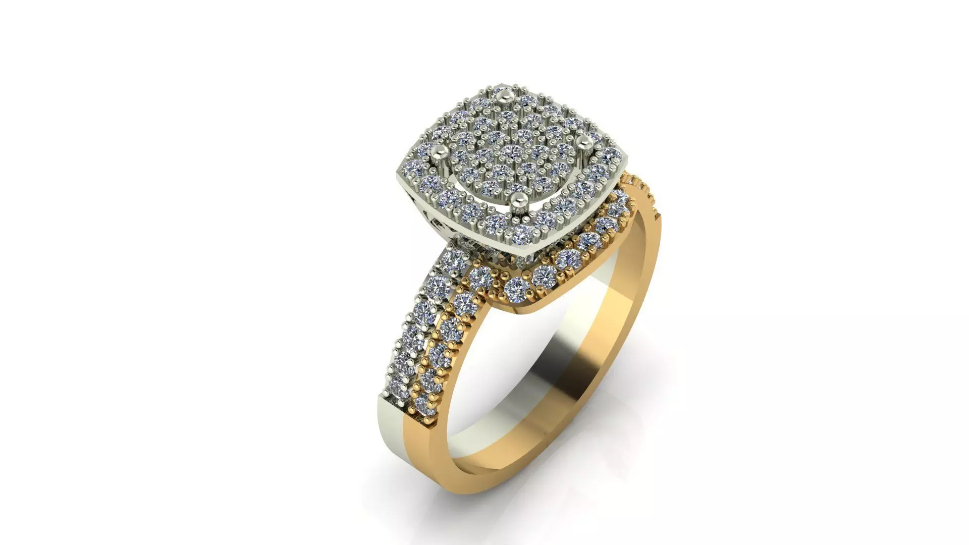 SOLITAIRE RING 1 3D print model_0